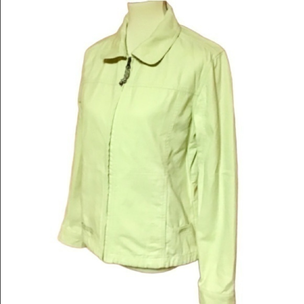 Yellow Columbia medium lightweight spring jacket